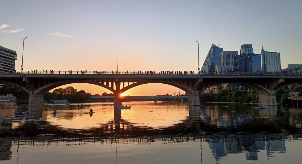 Austin Bats at South Congress Bridge