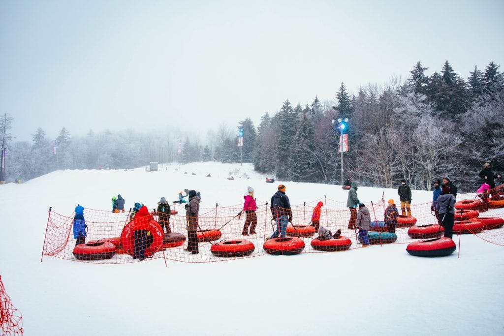 Tubing at Coca-Cola Park
