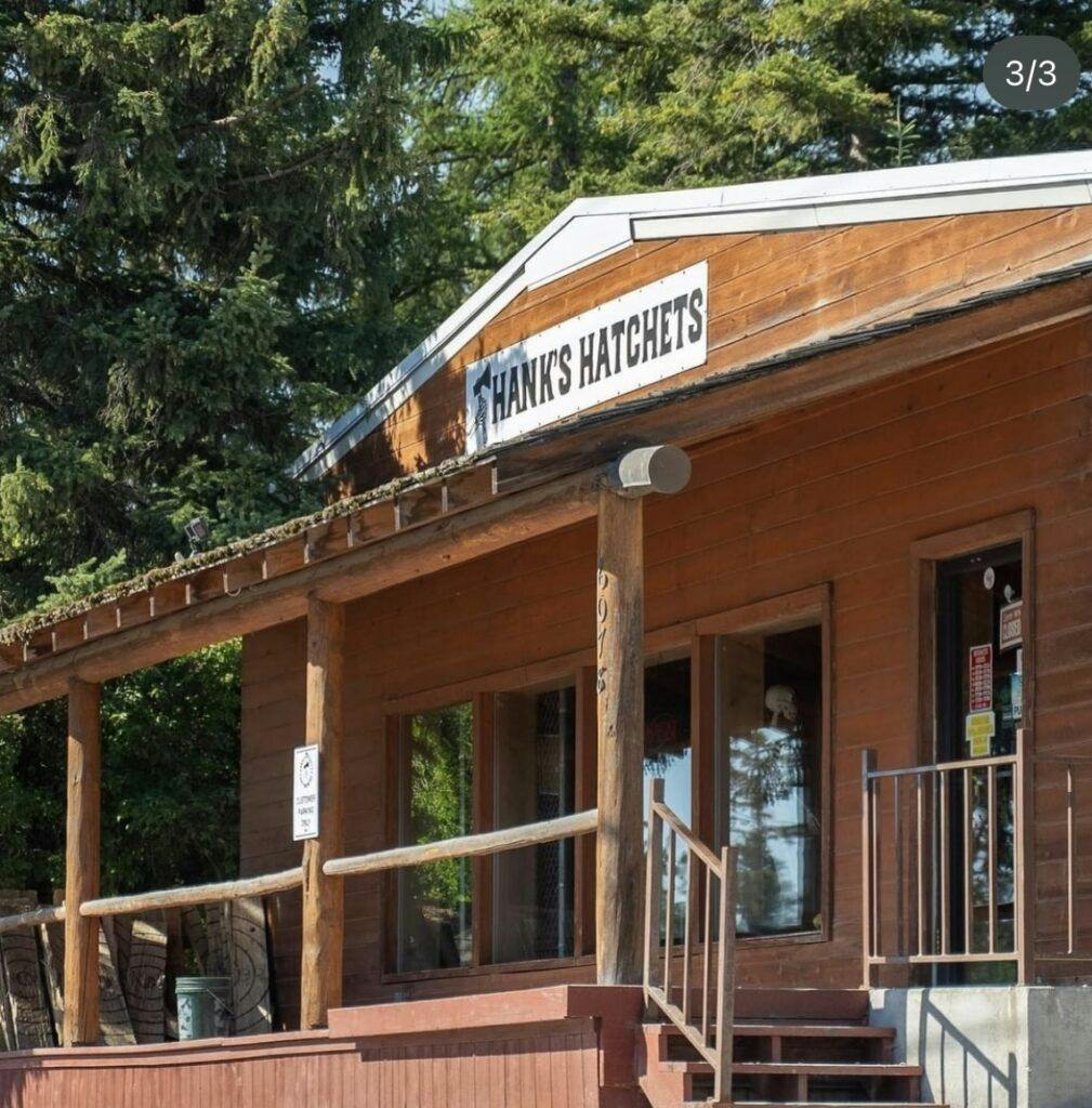 Hank's Hatchets Axe Throwing