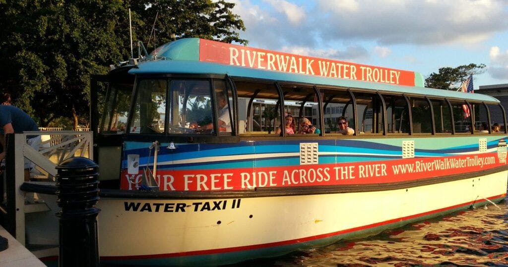 Riverwalk Water Trolley