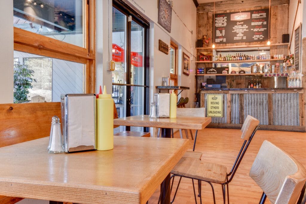 Inclined Burgers and Brews